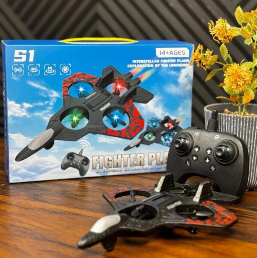 RC Fighter Jet – Remote Control Combat Aircraft Toy for Kids