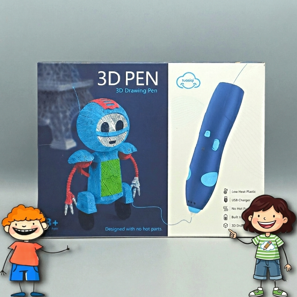 3D Drawing & Printing Pen for Kids – Creative Art Toy