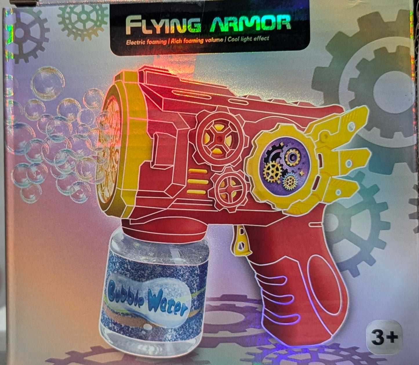 Automatic Bubble Gun Machine for Kids - Electric Bubble Blaster Toy