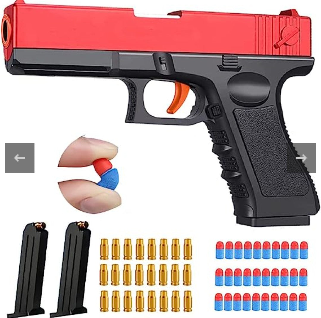 Glock Toy Gun for Kids – Safe Soft Bullet Shooting Fun