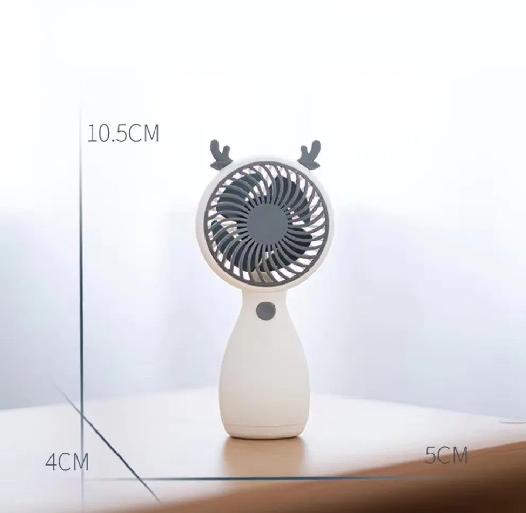 Mini Handheld Fan – Portable USB Rechargeable Cooling Fan