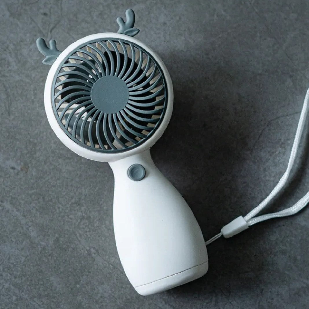Mini Handheld Fan – Portable USB Rechargeable Cooling Fan