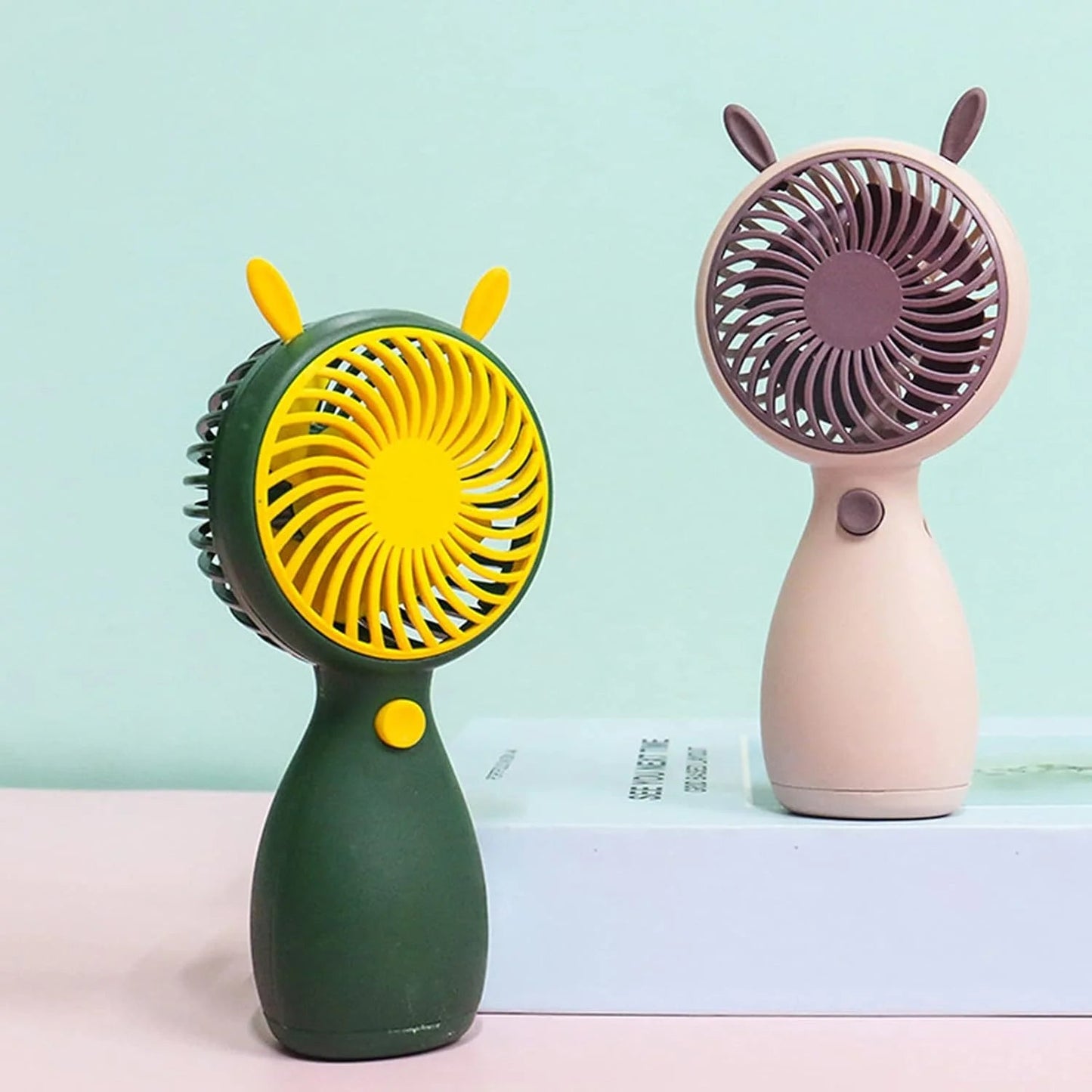 Mini Handheld Fan – Portable USB Rechargeable Cooling Fan