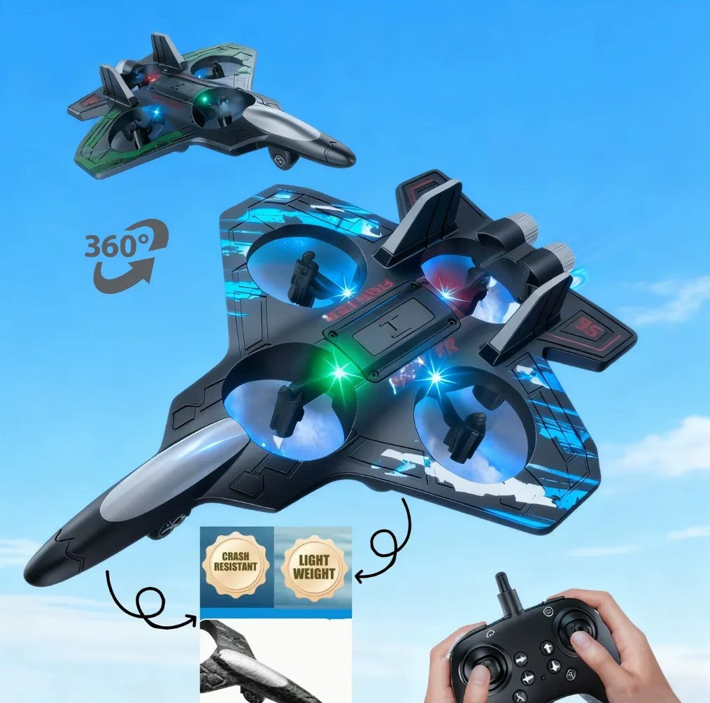 RC Fighter Jet – Remote Control Combat Aircraft Toy for Kids
