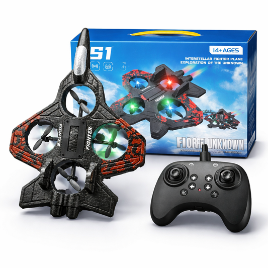 RC Fighter Jet – Remote Control Combat Aircraft Toy for Kids