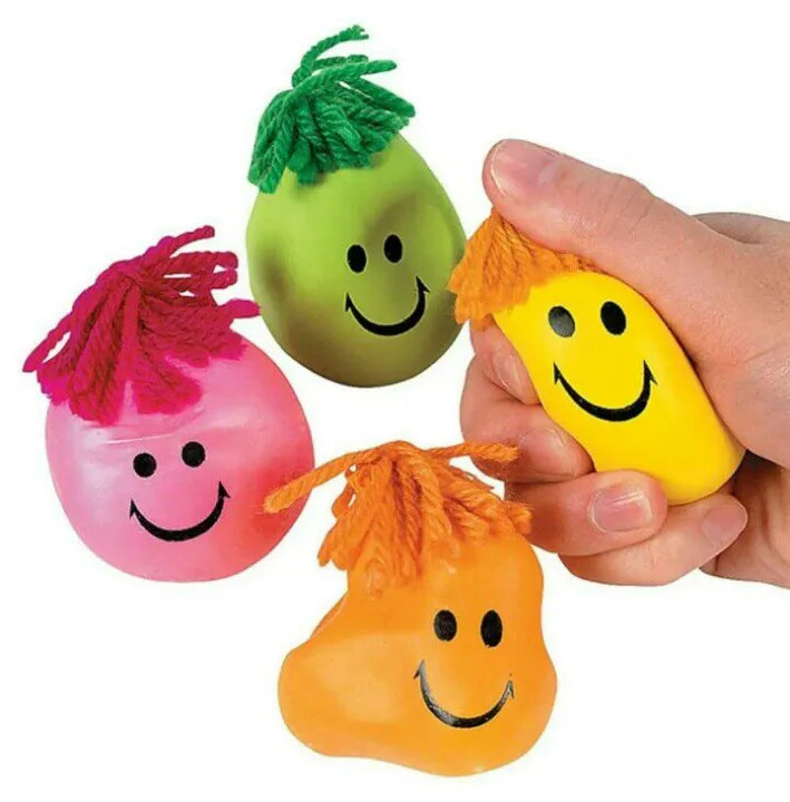 Smiley Stretch Ball – Super Stretchy Squishy Stress Relief Toy for Kids
